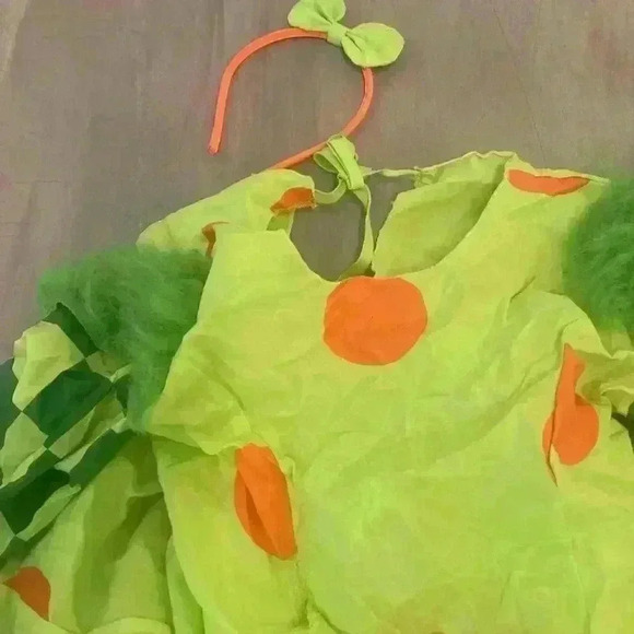 Lolli the Clown Costume Little Girl Size 8-10 Size Medium Halloween Fun Clown - Picture 7 of 9